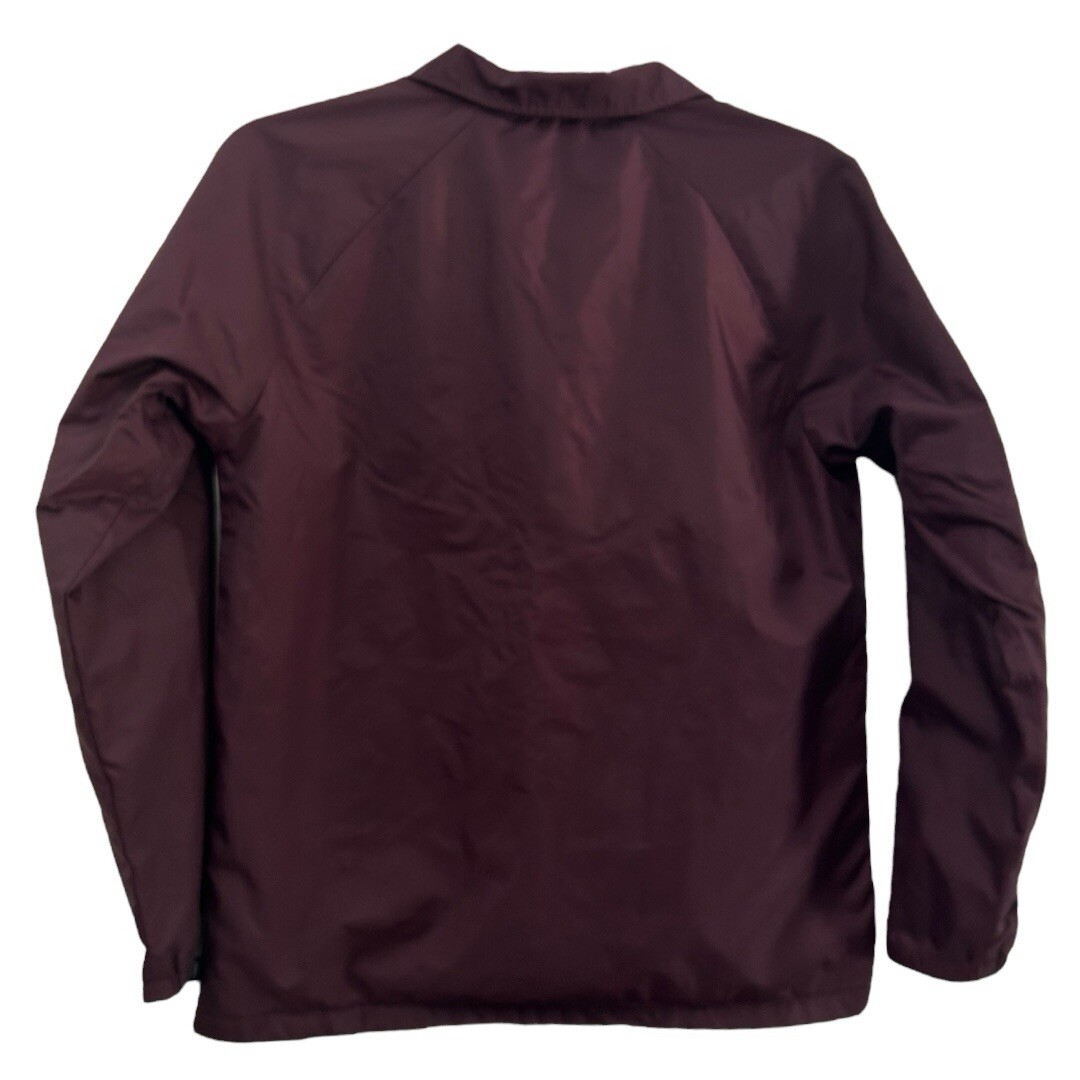 VANJACトレーナー Vans Torrey Lined Coaches Jacket Boys L Large Maroon Snap