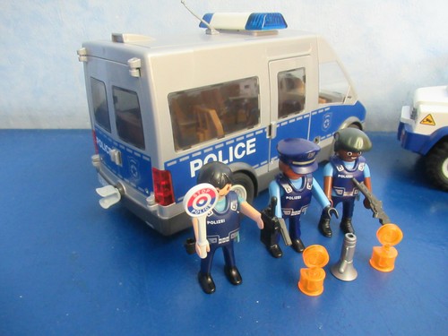 9371 9236 Polizei Truck Mannschaftswagen Figuren zu 6872 5176 Playmobil 8255 - Bild 7 von 9