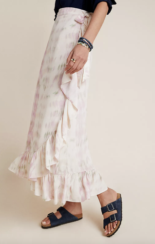 Anthropologie DOLAN Collection Mae Tie-Dye Midi Skirt Size S $198 NWT - Picture 2 of 9