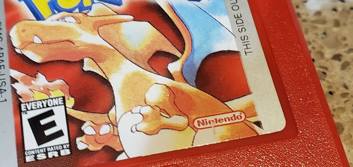 Pokemon Red Version Game Boy Advance Color Complete Box Pokemon Red Version Game Boy Advance Color Complete Box