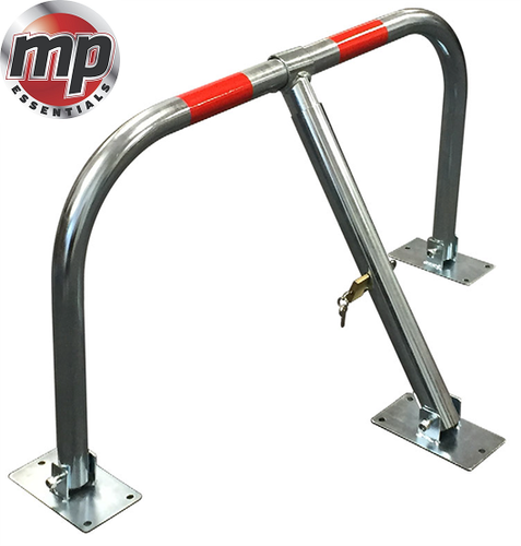 Streetwize Security Folding 3 Legged Parking Barrier Post with Padlock & 3 Keys - Picture 1 of 6