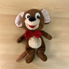 Vintage Jerry  TOM AND JERRY  Plush 1998 Mouse 7" Stuffed Toy Cartoon Network