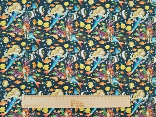 Tessuti e stoffe blu accessorio-cappelli per hobby creativi 100% Cotone