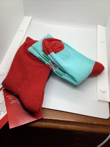 Wondershop Christmas Kids' Crew Socks - Small Shoe Size 5.5-8.5 - 3 Pairs - Picture 4 of 5