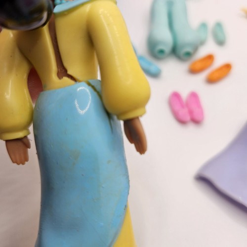Disney Princess Polly Pocket Fashion Favorite Moment Jasmine Aladdin Doll Read - Picture 12 of 15