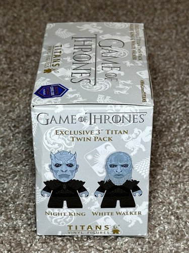 Titans Vinyl Figures Game of Thrones Night King & White Walker NYCC EXC GITD - Picture 11 of 15