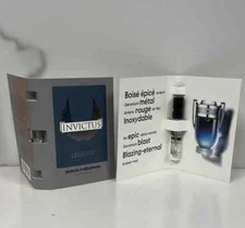 2 pcs  Paco Rabanne Invictus Legend mini Vials Spray 1.5 ml SAMPLES