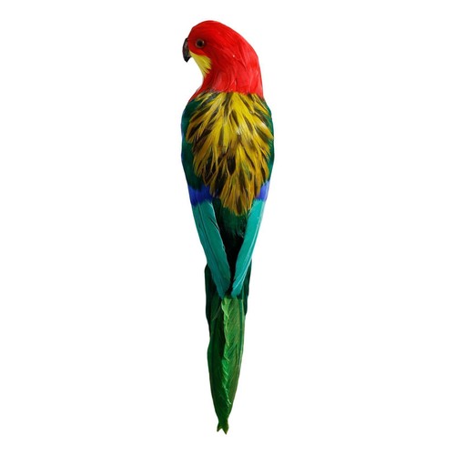 Colorful Artificial Parrot Figurines Large for Outdoor Ornaments Decor Type C - Picture 7 of 7