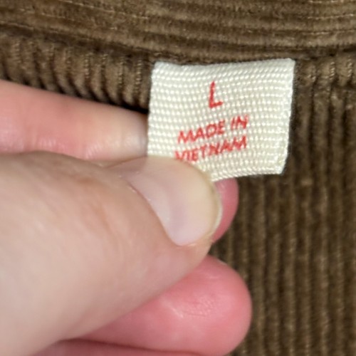 Mossimo Corduroy Blazer L Brown Respect Honor Pride Grunge Retro y2k Casual 46L - Picture 8 of 10