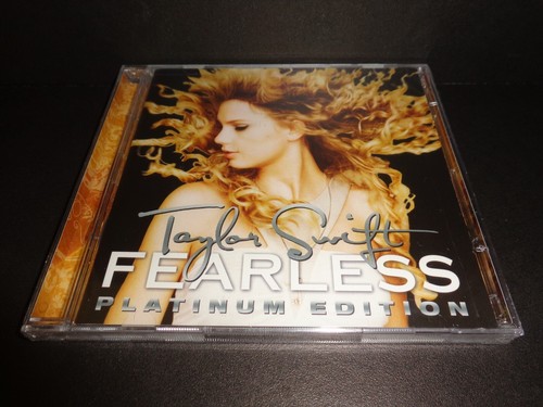 Taylor Swift FEARLESS Platinum Edition 2009 CD+DVD Big Machine BRAND NEW SEALED - Picture 1 of 13