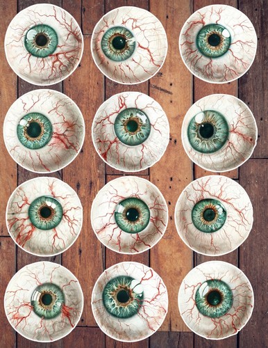 Creepy Eyeballs Vinyl Die Cut Stickers Set Scrapbooking Laptop Waterbottle