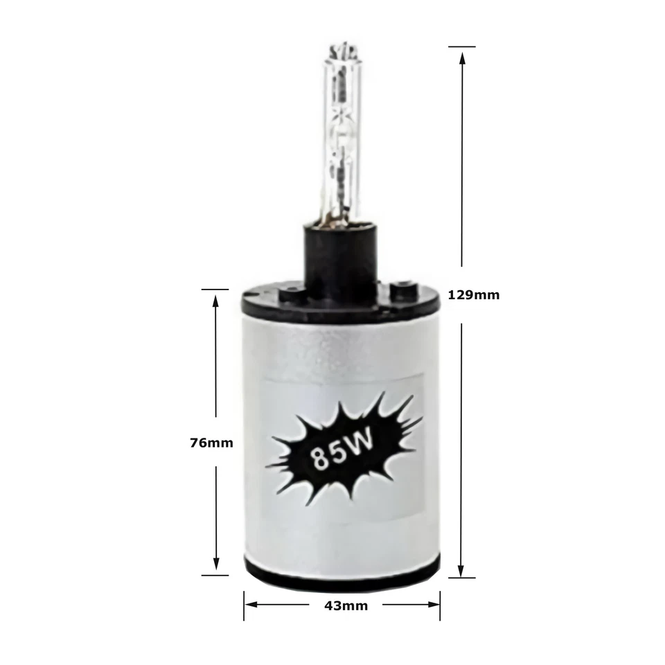 B85D 85W Lámpara De Repuesto Con Lámpara Eléctrica Para L16 HID XENON Linterna - Imagen 2 de 4