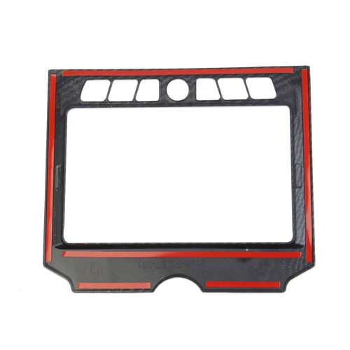 Borde del panel del cuadro de navegación central estilo fibra de carbono para Polaris Slingshot - Imagen 6 de 7