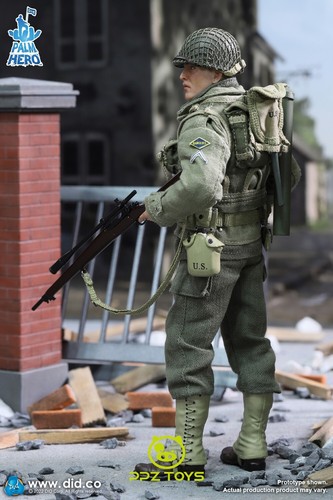 1/12 DID Military Figure - WWII US 2nd Ranger Battalion Private Jackson XA80009 - Picture 7 of 17