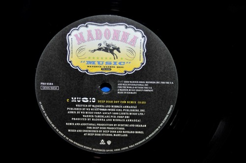Madonna Music double DJ-Promo 4 tracks 12" Maxi Single Vinyl cleaned gereinigt - Bild 3 von 10