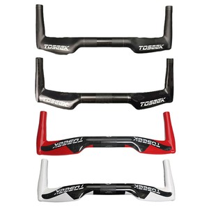 TOSEEK 400//420//440mm Carbon Fiber Road Bike Handlebar Racing Drop Bars Stem