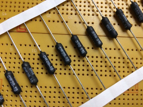 39Ω 1.5kΩ 3.75W Wirewound Resistor High Temp Silicone Coated Vishay CW2B M-Qty - Picture 1 of 5