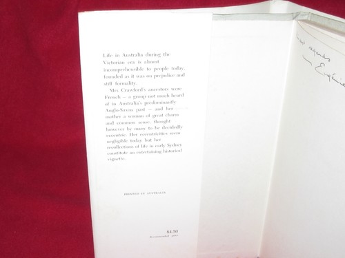 A BUNYIP Close Behind Me: Recollections of the nineties ~ Eugénie Lydia Crawford - Imagen 4 de 8