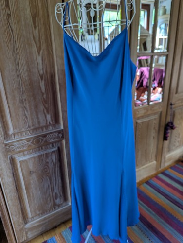 BRAUTMUTTER Hochzeit GLITZ Kleid&Jacke CONDICI Anzug BlauRosa Seide Gr48-50 3XL - Bild 3 von 21