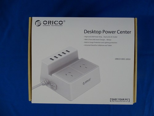 CENTRO DE ENERGÍA DE ESCRITORIO ORICO NEGRO - ORICO ODC-2A5U - Imagen 4 de 4