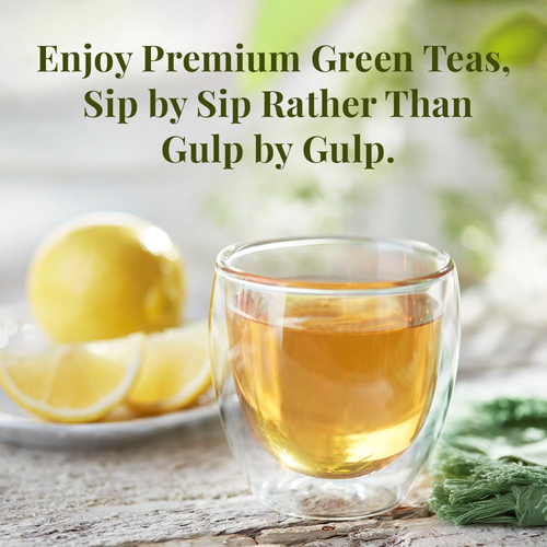 — Organic Turmeric Ginger Green Tea Tin, 50 Tea Bags, Naturally Caffeinated - 第 5/12 張圖片
