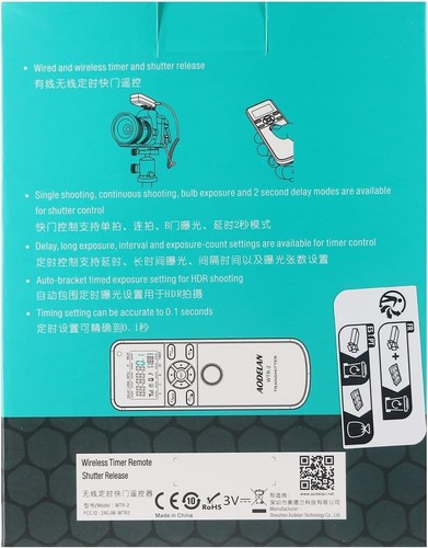 Hanpusen Wireless Camera Timer Remote Shutter Release Remote Control for Canon - Picture 9 of 9