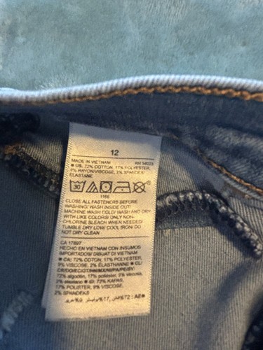 2 Pair Girls Old Navy Rockstar jeggings. Size 12. - Picture 14 of 14