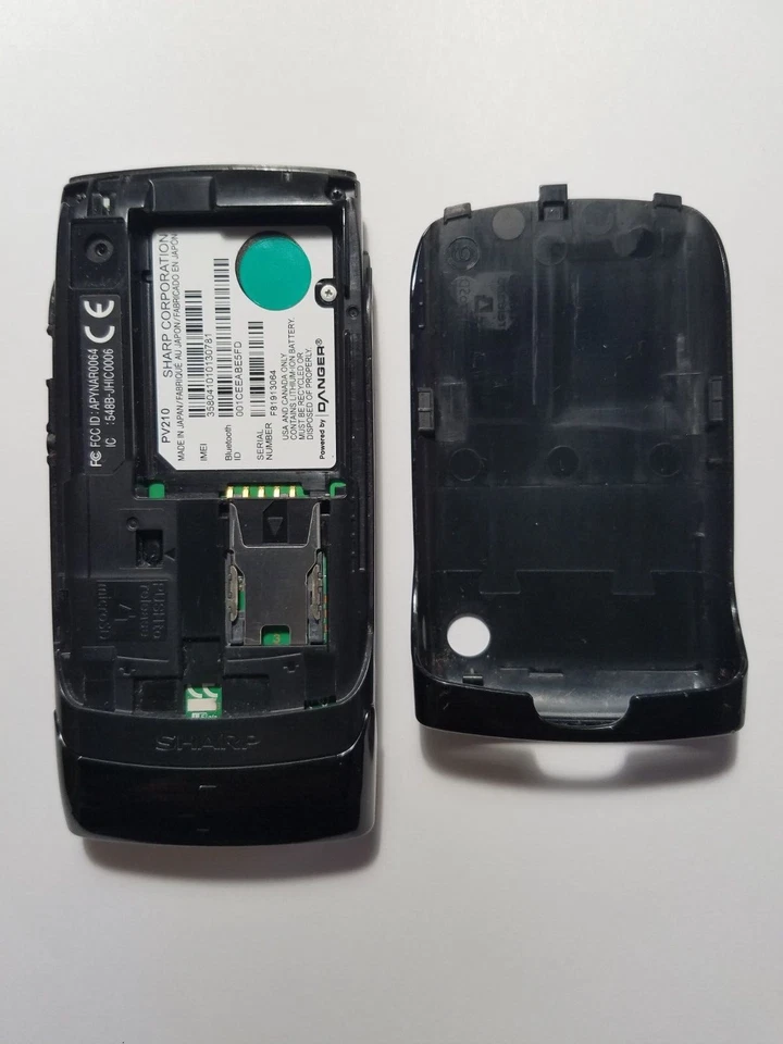 Коллекционный редкий сотовый телефон T-Mobile Simple MetroPCS 2G Sharp Sidekick 2008 PV210 - Изображение 4 из 4