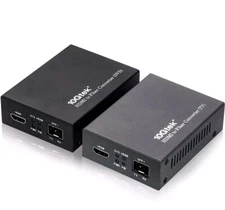 10Gtek a Pair of HDMI Extender Converters with Open SFP+ Slot, Without...