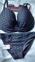 Primark Ocean Club Black Crochet 'boost Me ' Boost Push Up Bikini Set-32f/8 Primark Ocean Club Black Crochet 'boost Me ' Boost Push Up Bikini Set-32f/8