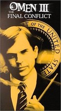 THE OMEN III THE FINAL CONFLICT 1981 VHS HORROR opened used 