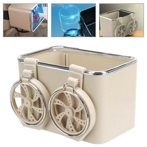 Universal Car Multifunctional Armrest Storage Box Drawer Box Water Cup Holder US - Picture 4 of 16