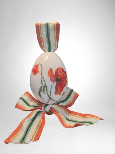 HUEVO DE PASCUA PRESENTACIÓN PORCELANA IMPERIAL RUSA - Imagen 2 de 12