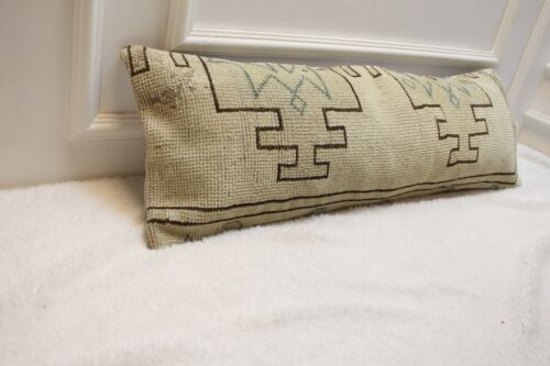Bedroom Design Rug Pillow, 12x3 inc Long Lumbar Pillow Case, Home Design Rug - Picture 7 of 9