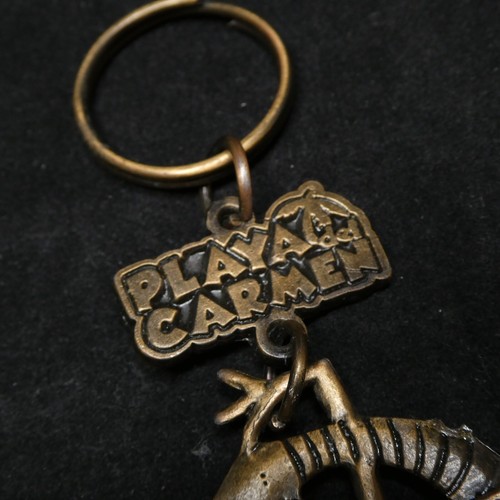 Playa Del Carmen México Lagarto Gecko Souvenir Llavero Llavero - Plaza La Fiesta - Imagen 4 de 11