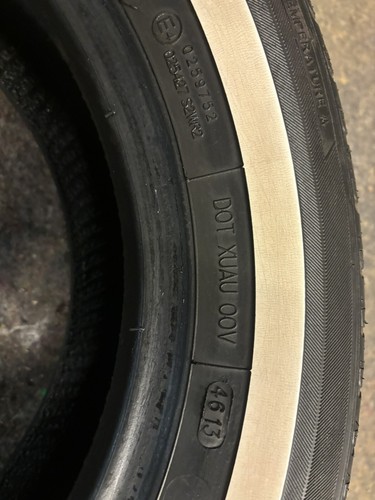 4 Stück : Vitour Galaxy Weißwandreifen 20 mm 185/70-13 Sommerreifen, gebraucht, - Bild 8 von 13