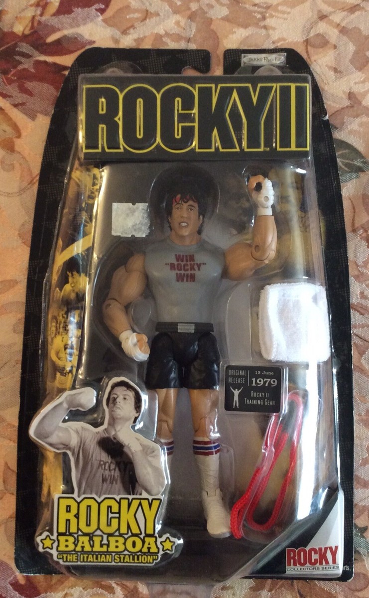 JAKKS PACIFIC ROCKY ULTIMATE COLLECTION ACTION FIGURE LOT (8) WITH