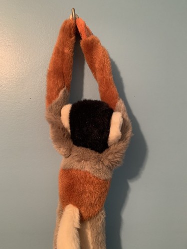 Tangerine Press Tag-Along Tails Long Legged Squirrel Monkey Stuffed Plush & Book - Picture 10 of 14