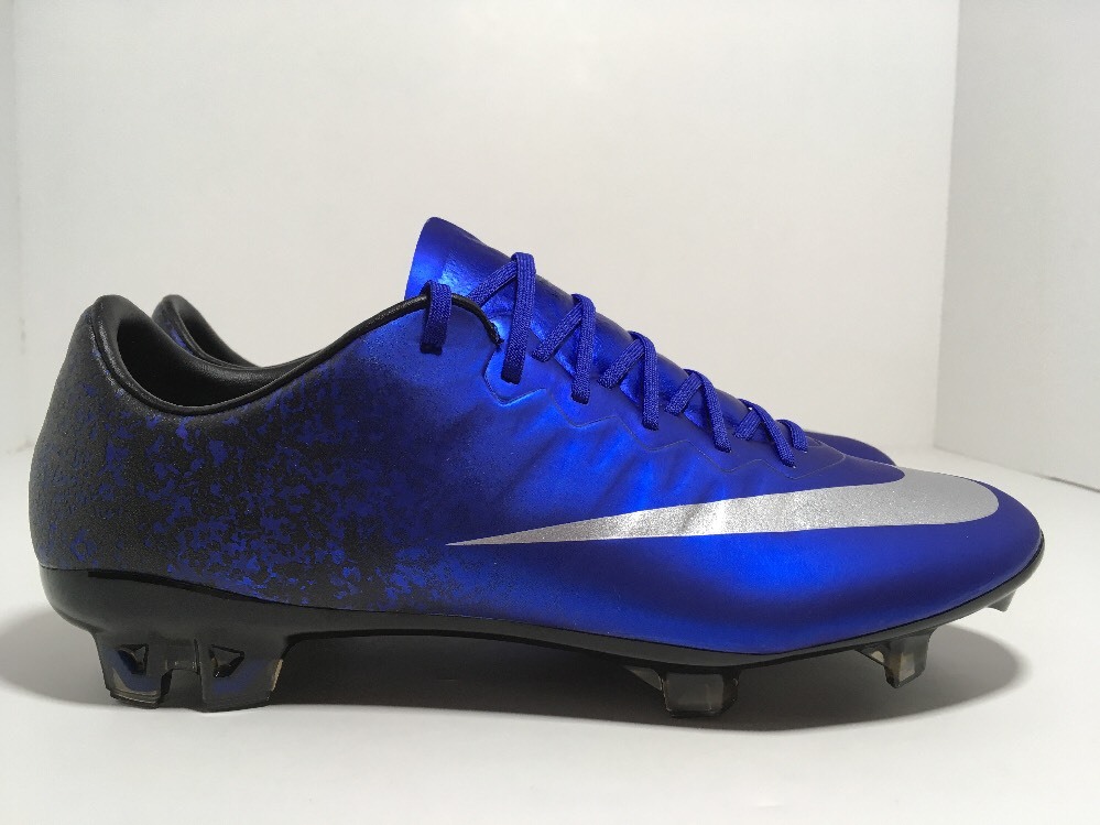 Nike Mercurial Vapor X CR7 Royal Blue 684860-404 Men's Soccer Cleats Size 5 Nike Mercurial Vapor X CR7 Royal Blue 684860-404 Men's Soccer Cleats Size 5