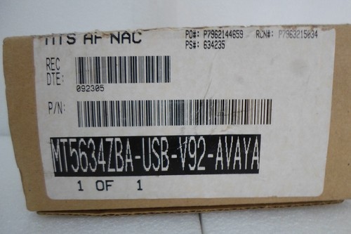 MULTITECH MT5634ZBA-USB-V.92-AV MULTI MODEM USB, DATA/FAX MODEM - Picture 9 of 9