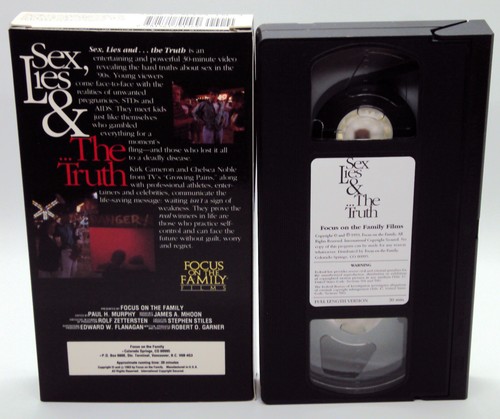 SEX, LIES &...THE TRUTH VHS 1993 Teen Abstinence AIDS Kirk Cameron Chelsea Noble - Picture 3 of 4
