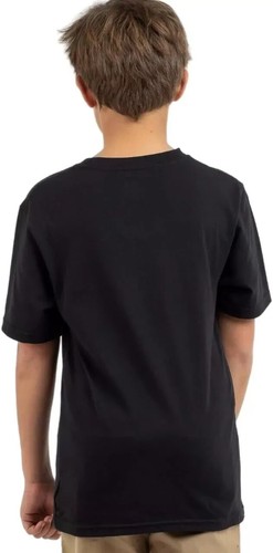 Vans Jungen Off the Wall Grafik Baumwolle T-Shirt schwarz Up in Flames Medium - Bild 2 von 6