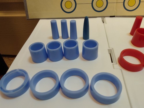 Vintage Selchow&Righter 1961 TROKE Castle Checkers Game Complete w/1 Replacement - Picture 7 of 10