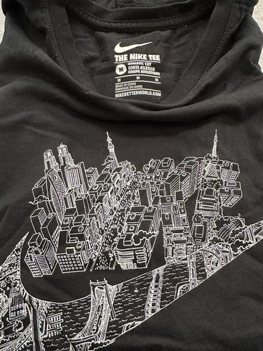 Pre Owned Nike Tokyo T Shirt Size Medium (Asian Size) Black - Picture 3 of 3