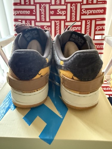 Nike x Cactus Jack x Travis Scott - Air Force 1 AF1 - Size: 10 - Worn 4x - Picture 8 of 14
