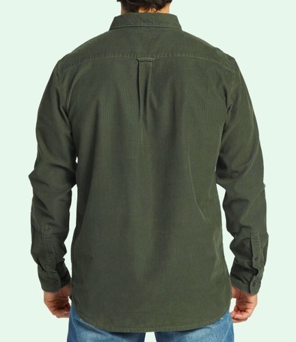 QUIKSILVER SMOKE TRAIL Men's L/S Corduroy Shirt - GZA0 - XXL - NWT - Picture 3 of 3