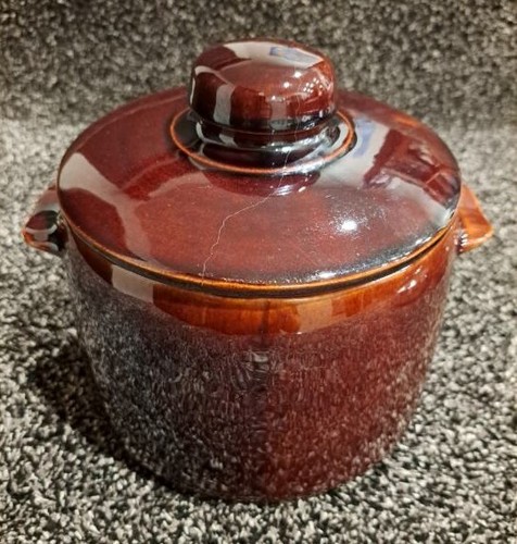 WEST BEND Electric Bean Pot - Vintage 2 Quart Ceramic Slow Cooker Set - Brown - Picture 4 of 9