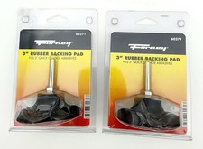 Forney 60271 Lot of 2 3" Backing Pads New