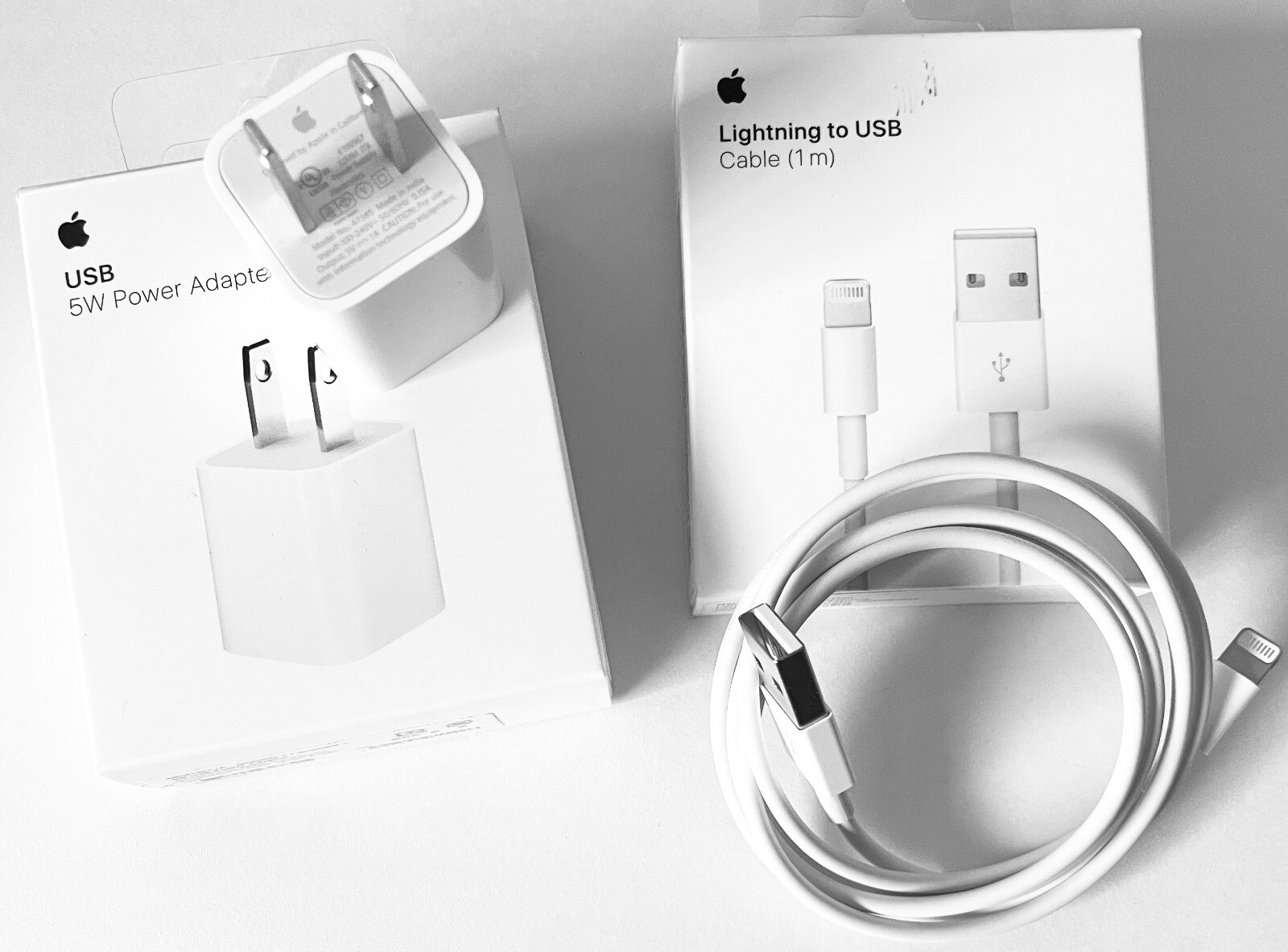 NEW OEM Original Genuine Apple iPhone Charger iPhone X XR 8 7 Plus 6s 6