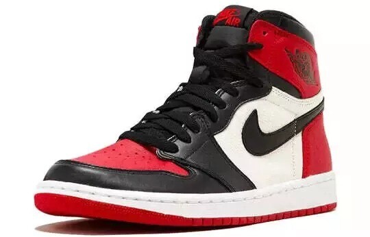 シューズ(男性用) Air Jordan 1 Retro High OG 9.5 (USA) Jordan 1 Retro OG High Black White for Sale - Authenticity